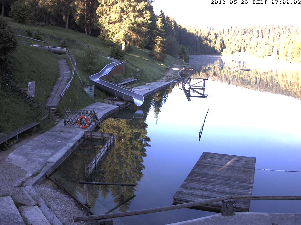 Webcam Grubsee in der Alpenwelt Karwendel
